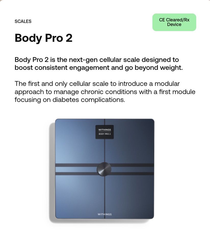 @Withings to Release Next-Gen Scale that Has Potential to Identify ...